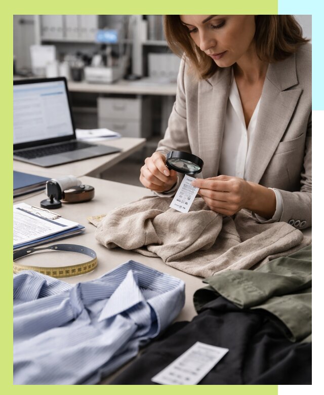 Сертификация одежды и текстиля в Мытищах, быстрая экспертиза