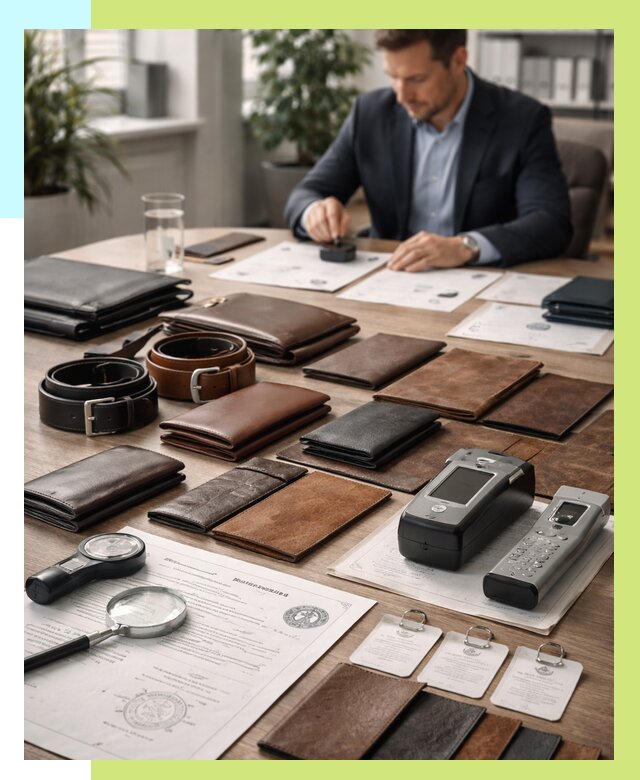 Сертификация кожаных изделий в Мытищах от 12186 р. | Алешин-Мтщ