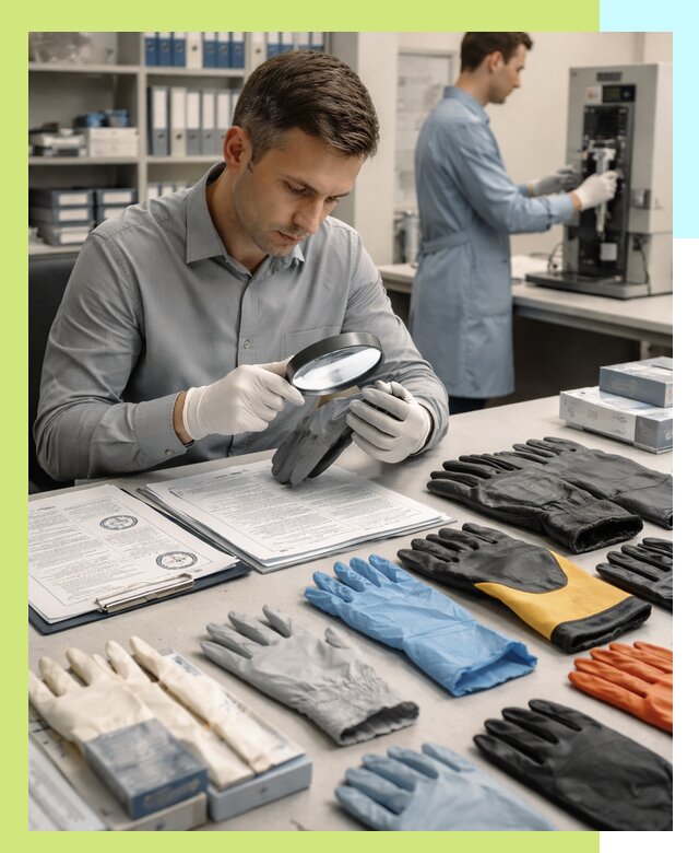 Сертификация перчаток и средств защиты продукции в Мытищах