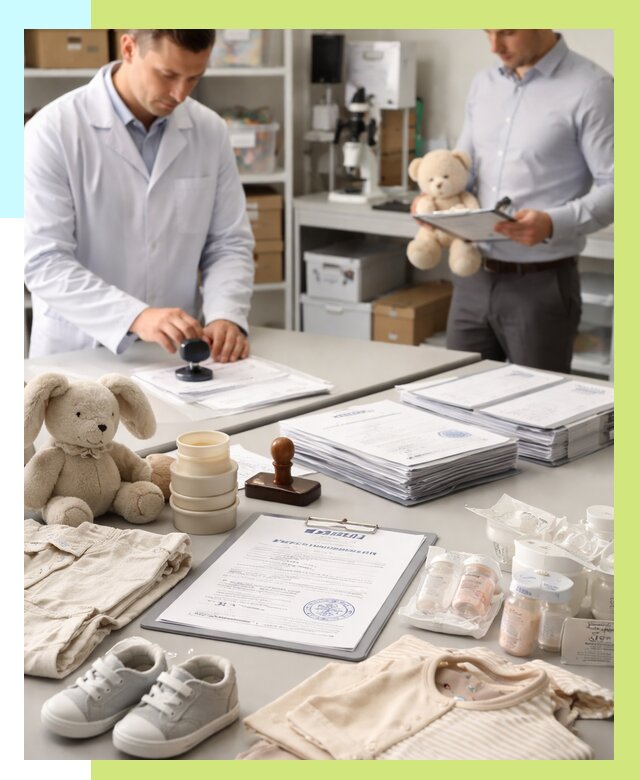 Сертификация детских товаров в Мытищах от 15233 р. | Алешин-Мтщ