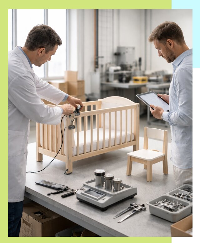 Сертификация детской мебели и проверка безопасности в Мытищах