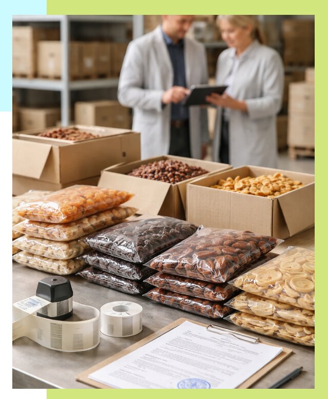 Сертификация сухофруктов в Мытищах от 12186 р. | Алешин-Мтщ под ключ