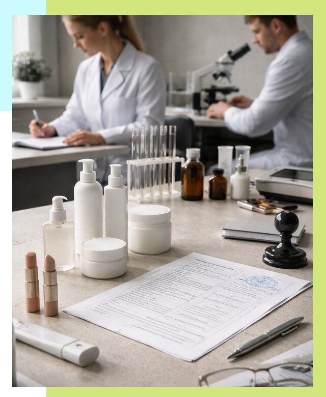 Сертификация косметики в Мытищах от 20310 р. - Алешин-Мтщ