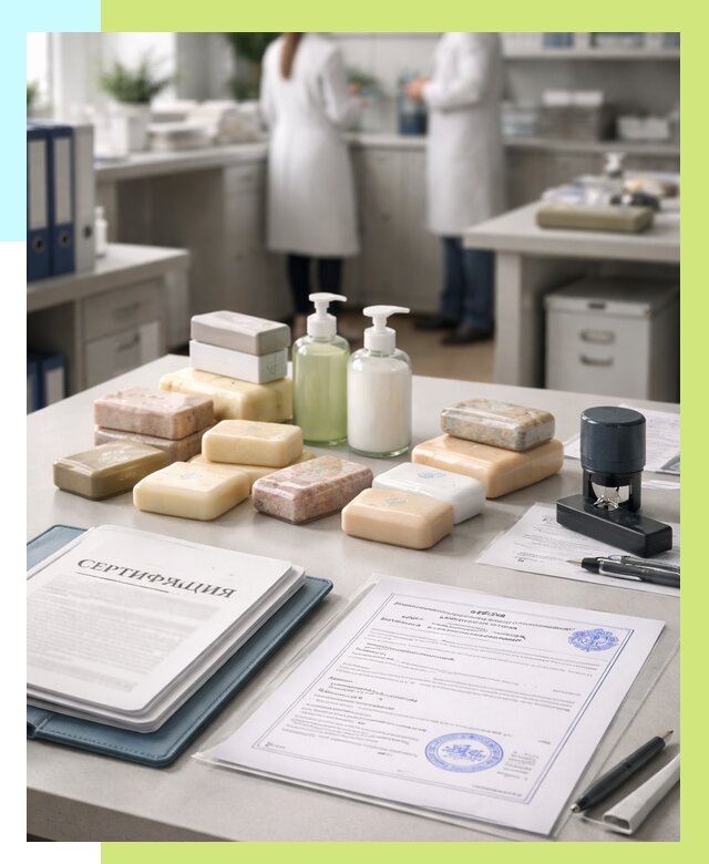 Сертификация мыла и сертификат на мыло в Мытищах от 12186 | Алешин-Мтщ