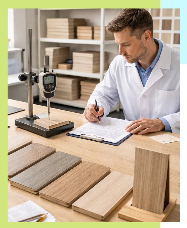 Сертификация ламината с испытаниями и оформлением документов в Мытищах