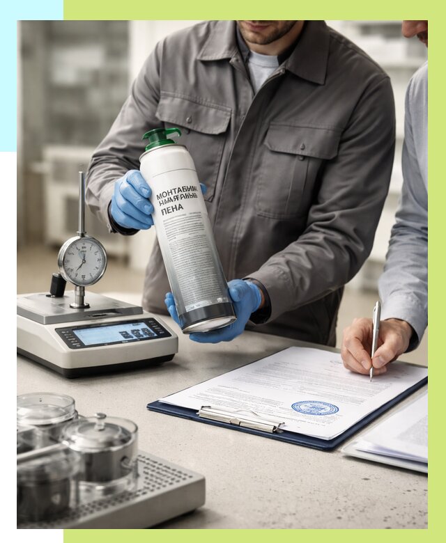 Сертификация монтажной пены в Мытищах от 15233 р. | Алешин-Мтщ