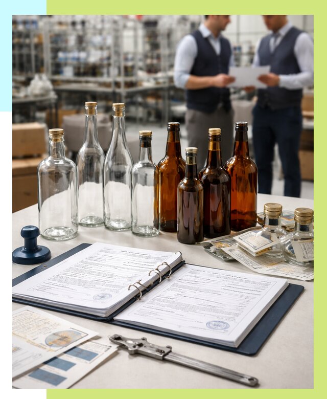 Сертификация стеклянных бутылок в Мытищах от 25388 р. | Алешин-Мтщ