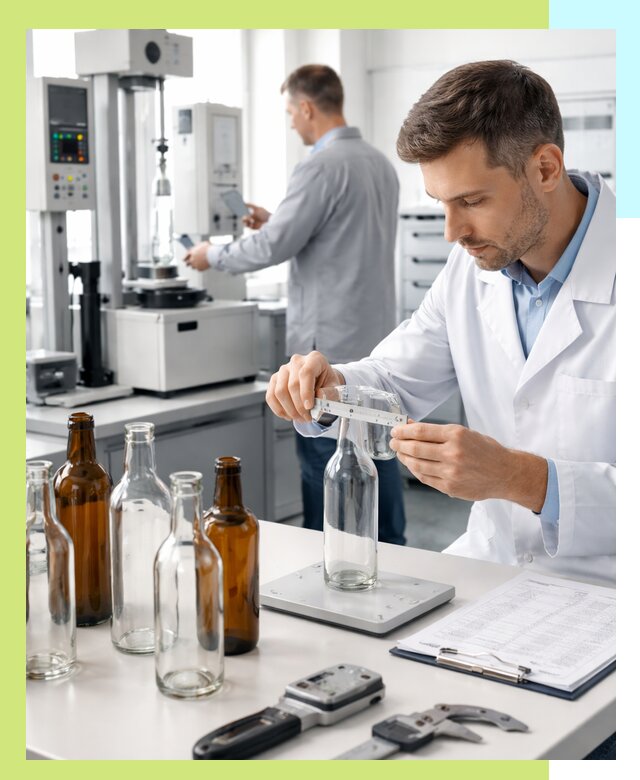 Сертификация стеклянных бутылок и сопутствующей упаковки в Мытищах