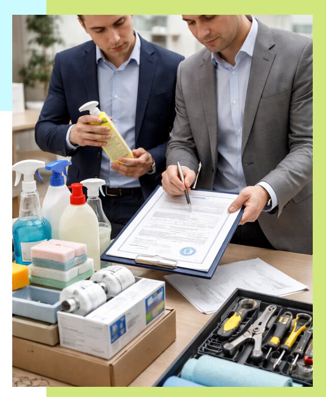 Сертификация хозяйственных товаров в Мытищах, от 18279 р. |Алешин-Мтщ