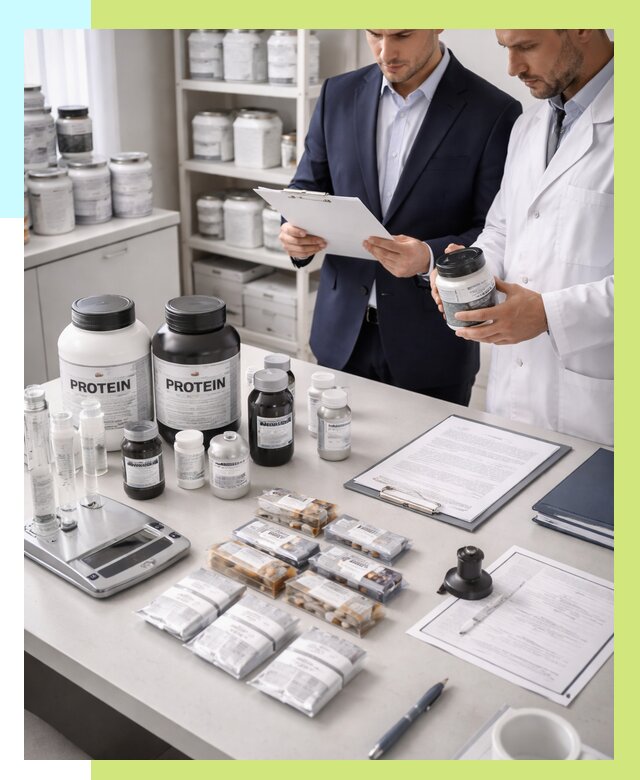 Сертификация спортивного питания в Мытищах от 15233 р., Алешин-Мтщ