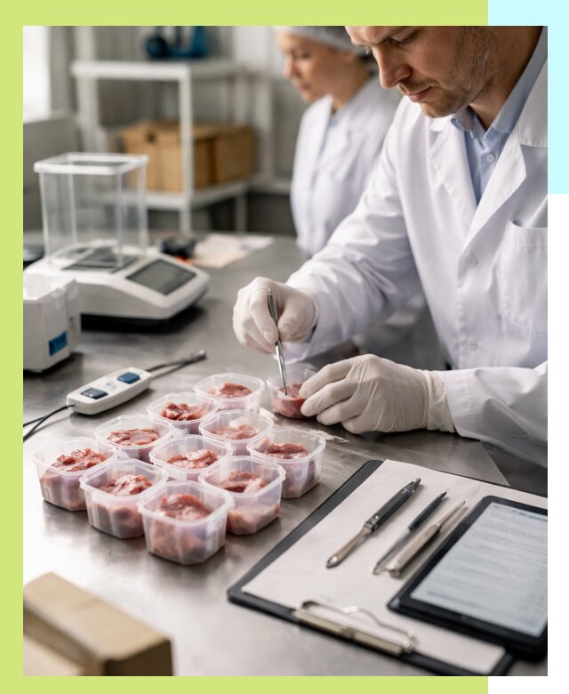 Комплексная сертификация мяса и мясной продукции в Мытищах