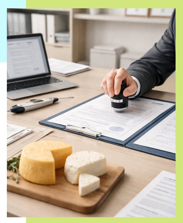 Сертификация сыров в Мытищах от 15233 р | Сертификат на сыр Алешин-Мтщ