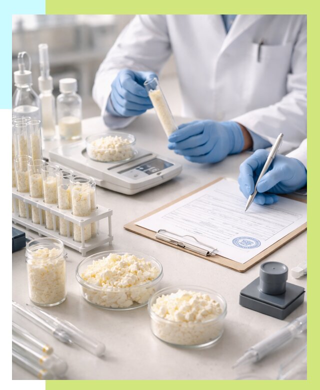 Сертификация творога в Мытищах от 12186 р. под ключ | Алешин-Мтщ