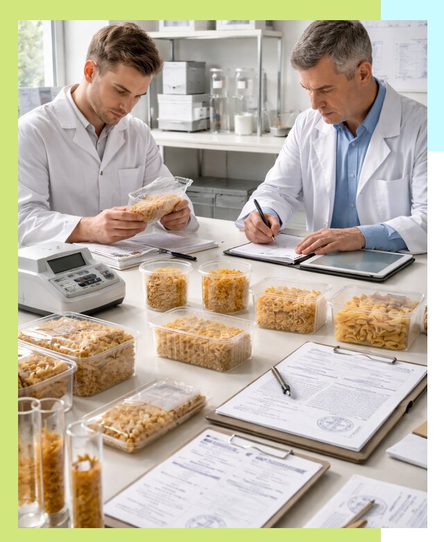 Сертификация макаронных изделий и технологической документации в Мытищах