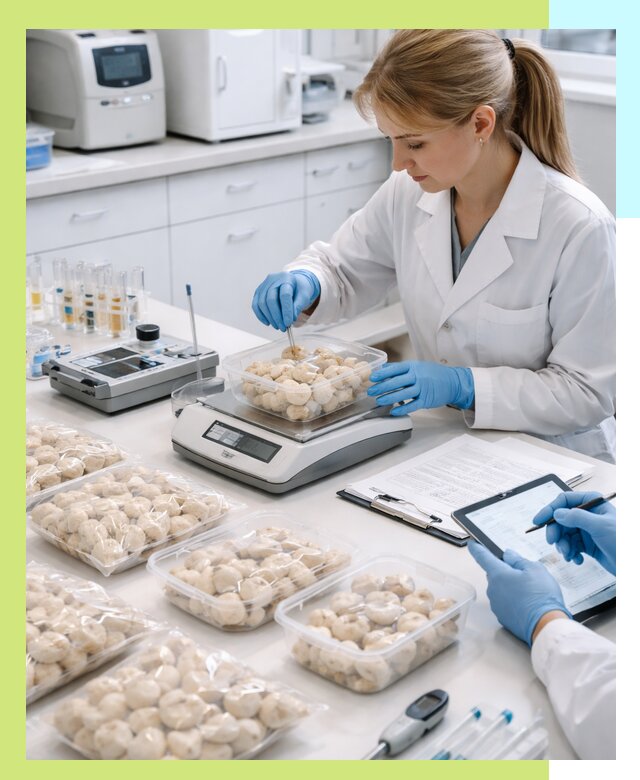 Сертификация пельменей и мясных полуфабрикатов в Мытищах