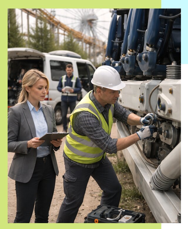 Сертификация аттракционов и проверка безопасности в Мытищах