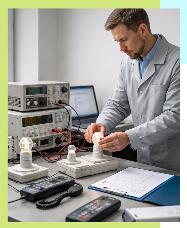 Сертификация ламп и светильников в Мытищах по нормативам