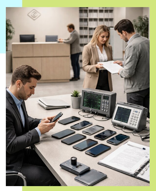 Сертификация телефонов в Мытищах от 25388 р. под ключ | Алешин-Мтщ