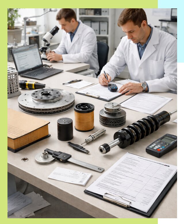 Сертификация автозапчастей и комплектующих в Мытищах по ГОСТ