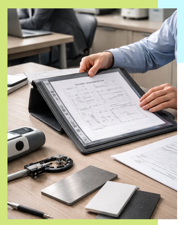 Оформление паспорта материала для продукции в Мытищах