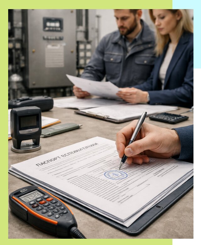 Оформление паспорта эксплуатации оборудования в Мытищах