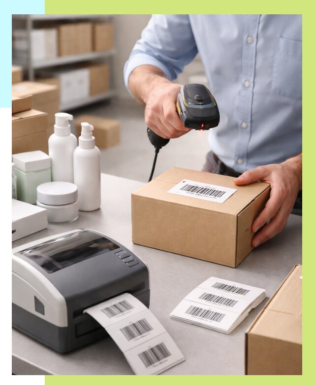 Штрихкодирование продукции в Мытищах от 4570 р. | Алешин-Мтщ