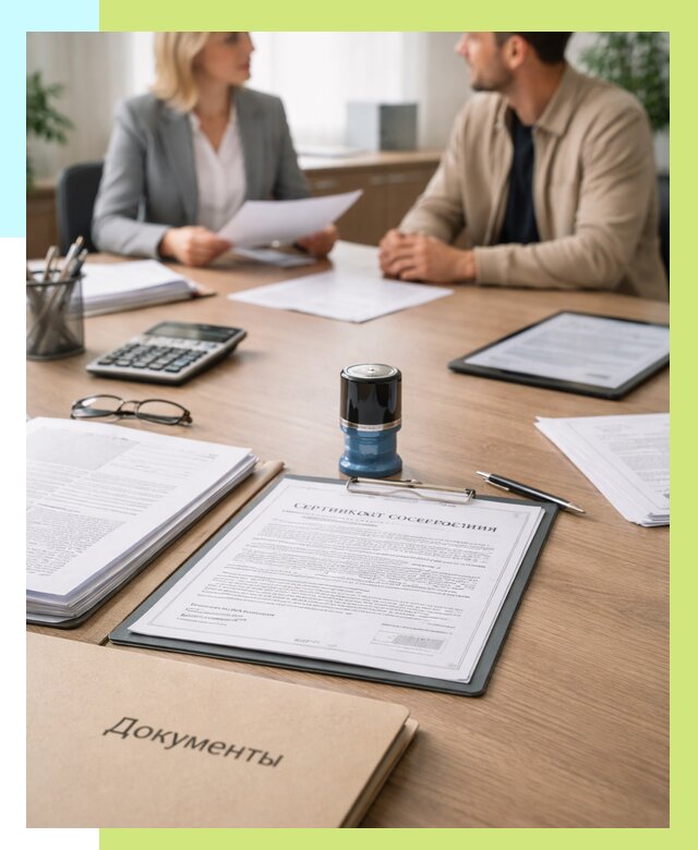 Сертификат соответствия на продукцию в Мытищах от 15233 р.|Алешин-Мтщ