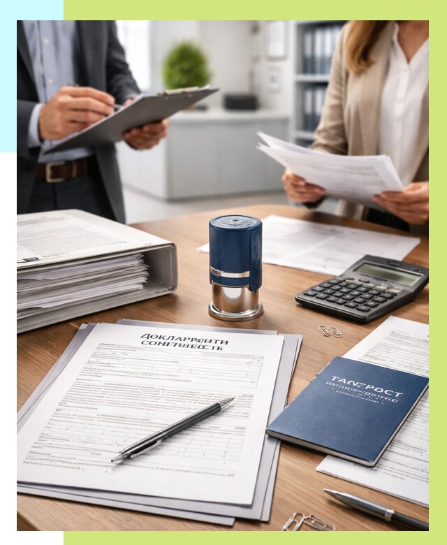 Декларация соответствия ТР ТС в Мытищах от 8124 р., Алешин-Мтщ