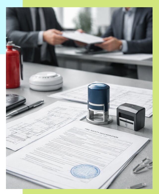 Декларация пожарной безопасности в Мытищах от 8124 р. | Алешин-Мтщ