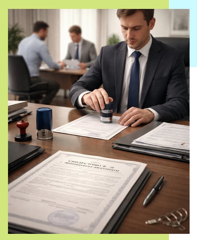 Оформление свидетельства о государственной регистрации в Мытищах