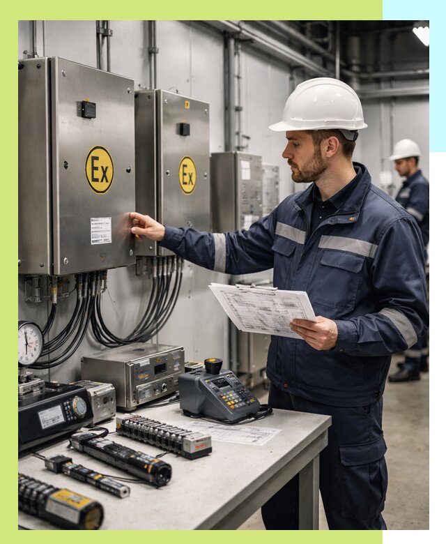 Сертификат взрывозащиты промышленного оборудования в Мытищах