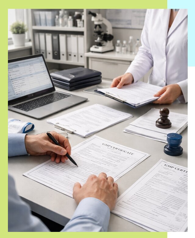 Оформление сертификата GMP в Мытищах для фармпроизводства