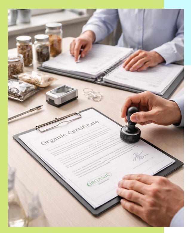 Получение органик сертификата для продукции в Мытищах