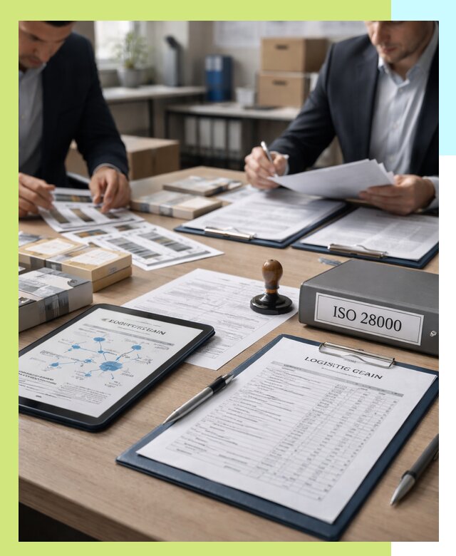 Получение сертификата ISO 28000 по безопасности цепи поставок в Мытищах