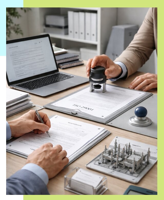 Сертификат ISO 29001 в Мытищах под ключ от 76163 р. | Алешин-Мтщ